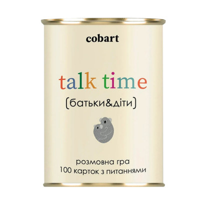 Карткова гра Talk time "Батьки та діти" СS-CG-007 100 карток