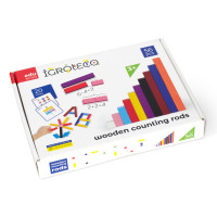 Навчальний набір "Палички для рахунку Кюїзенера" Igroteco 900385 56 деталей