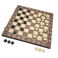 Набір настільних ігор "Шахи нарди шашки 3 в 1" Set1 NE-LG-11 ігрове поле 40х40 см