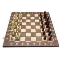 Набір настільних ігор "Шахи нарди шашки 3 в 1" Set1 NE-LG-11 ігрове поле 40х40 см