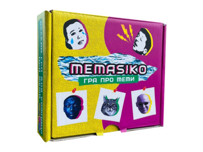 Настільна гра з мемами "Memasiko" PLR-0023 Настільна гра з мемами "Memasiko" PLR-0023