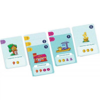 Карткова гра "Карткове місто" PCT01UA 160 двобічних карток ресурсів