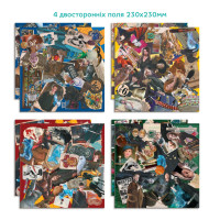 Дитяча настільна гра "Find it: Harry Potter" 200585 4 двосторонні поля 80 ігрових карток 2-6 гравців