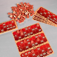 Настільна гра "Традиційне Лото" 30488 бочки 90 штук