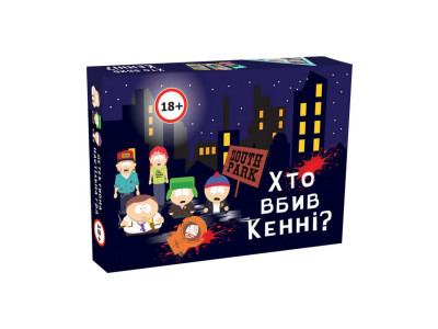 Настільна гра "Хто вбив Кенні?" PLR-0033 18+