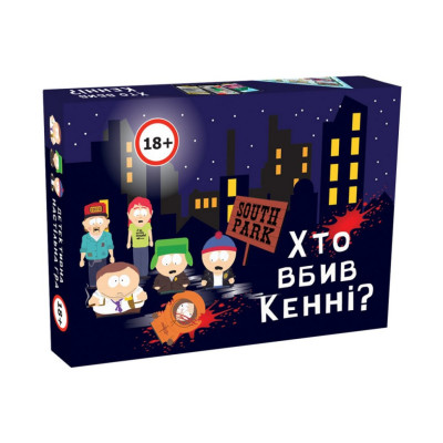 Настільна гра "Хто вбив Кенні?" PLR-0033, 18+