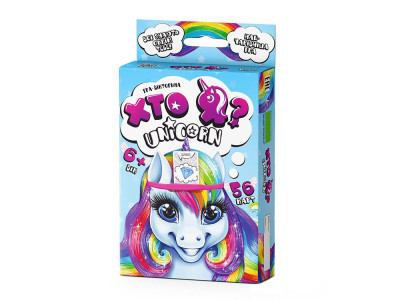 Настільна гра Хто Я? Unicorn HIM-05-01U укр