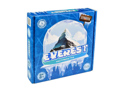 Карткова гра "Everest" 30417 картки 110 штук жетони 37 штук