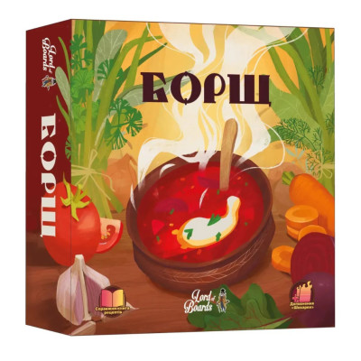 Настільна карткова гра "Борщ" LOB2404UA від 2 до 7 гравців