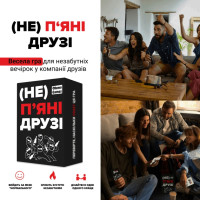 Настільна гра "(Не) пяні друзі" 0030MG 180 карточек