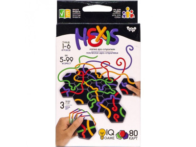 Настільна розважальна гра "Hexis" Danko Toys G-HEX-01-01 рос Настільна розважальна гра "Hexis" Danko Toys G-HEX-01-01 рос