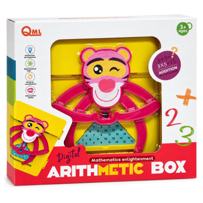 Розвивальна математична гра "Arithmetic box" M9G(Pink)
