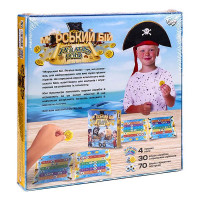 Настільна гра "Морський бій. Pirates Gold" Danko Toys G-MB-03U укр Настільна гра "Морський бій. Pirates Gold" Danko Toys G-MB-03U укр
