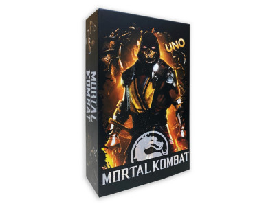 Настільна гра "Mortal Kombat UNO" PLR-0022 українською мовою