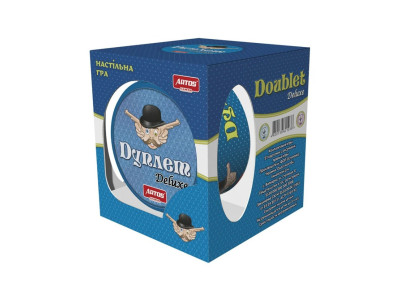 Настільна гра "Дуплет Deluxe" 1038 в металевій коробці Настільна гра "Дуплет Deluxe" 1038 в металевій коробці