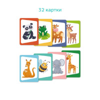 Настільна карткова гра для дітей "Вікторина: Вгадай тварину!" 301244