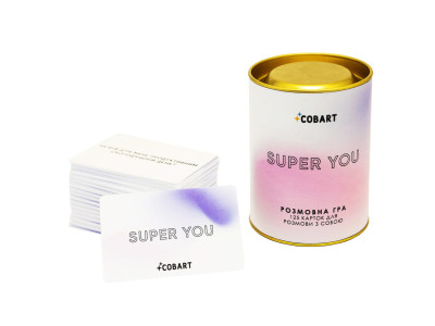 Карткова гра про себе Super you CBRT-9932 125 питань