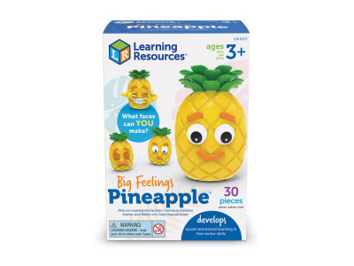 Навчальний набір Що відчуває ананас? Big Feelings Pineapple™ Learning Resources LER6373 Навчальний набір Що відчуває ананас? Big Feelings Pineapple™ Learning Resources LER6373