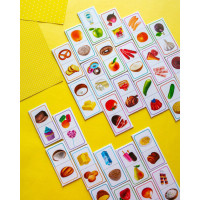 Дитяча настільна гра "Доміно. Продукти харчування" 10109169 28 карток