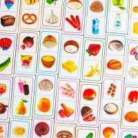 Дитяча настільна гра "Доміно. Продукти харчування" 10109169 28 карток