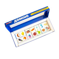 Дитяча настільна гра "Доміно. Продукти харчування" 10109169 28 карток