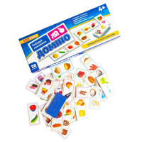 Дитяча настільна гра "Доміно. Продукти харчування" 10109169 28 карток