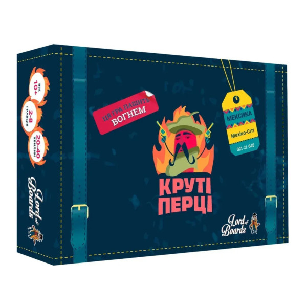 Настільна карткова гра "Круті Перці" LOB2204UA від 2 до 8 гравців Настільна карткова гра "Круті Перці" LOB2204UA від 2 до 8 гравців