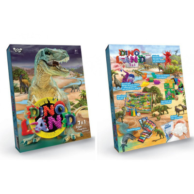 Набір креативної творчості "Dino Land" DL-01-01U 7 в 1