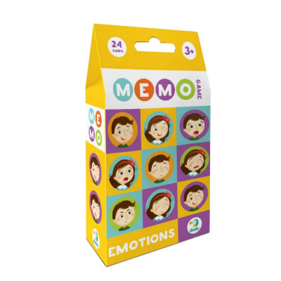 Настільна гра-мемо "Емоції" 301240 24 фішки із зображенням