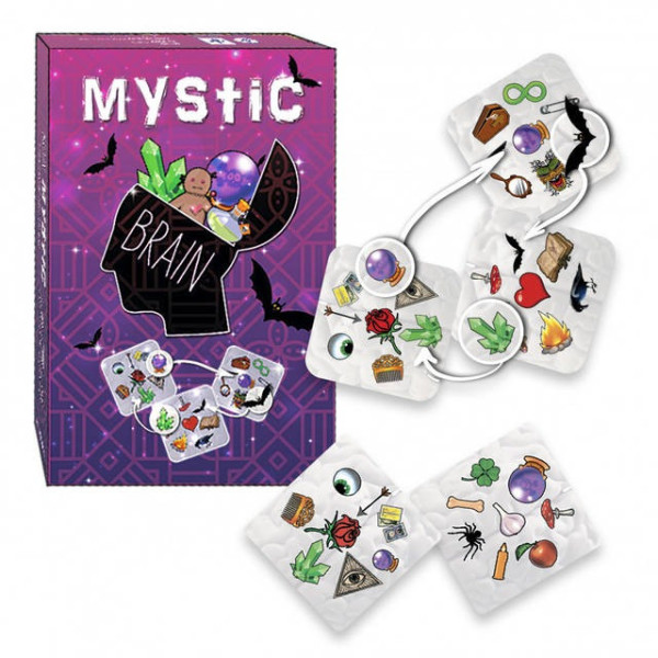 Настільна гра "Brain Mystic" MKE0510 57 карток Настільна гра "Brain Mystic" MKE0510 57 карток