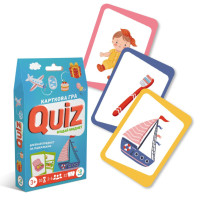 Настільна карткова гра для дітей "Вікторина: Вгадай предмет!" 301245 Настільна карткова гра для дітей "Вікторина: Вгадай предмет!" 301245