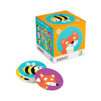 Дитяча настільна гра Мемо "Тварини" DoDo 300145 12 зображень