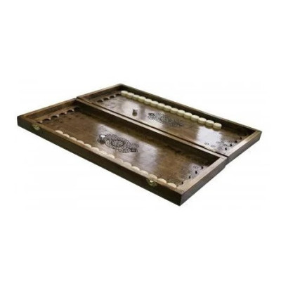 Нарди деревяні ручної роботи Backgammon 1 NR-5244 32 фішки двох кольорів