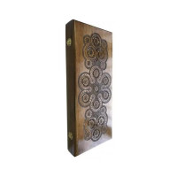 Нарди дерев'яні ручної роботи Backgammon 1 NR-5244 32 фішки двох кольорів