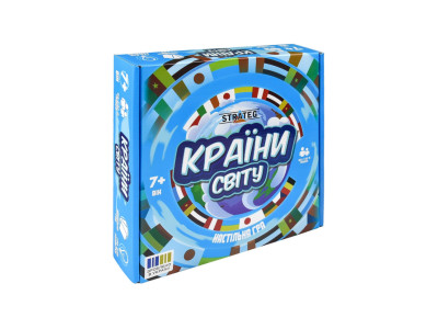 Карткова гра "Країни світу" 30952 інструкція 220 карток
