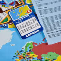Карткова гра "Країни світу" 30952 інструкція 220 карток