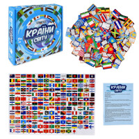 Карткова гра "Країни світу" 30952 інструкція 220 карток