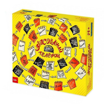 Настільна гра "Зіпсований телефон" 0041-VCHR українською мовою