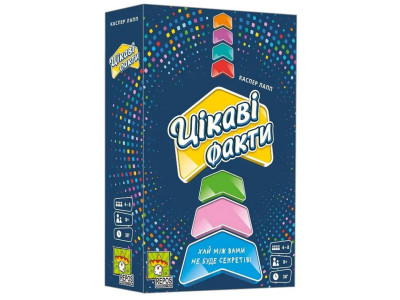 Настільна гра "Цікаві факти" LOB2323UA 195 карток
