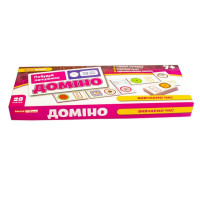 Дитяча настільна гра "Доміно. Вивчаємо час" 10120209 28 фішок