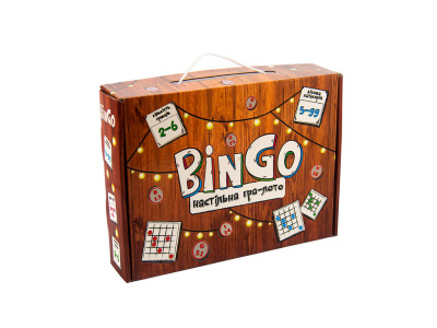 Настільна гра-лото "BinGo" 30757 укр