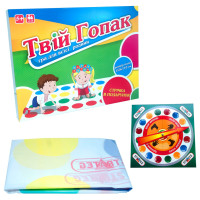 Настільна гра Твістер "Твій гопак" 887 ігрове поле 150 х 110 см стрічка-прапор