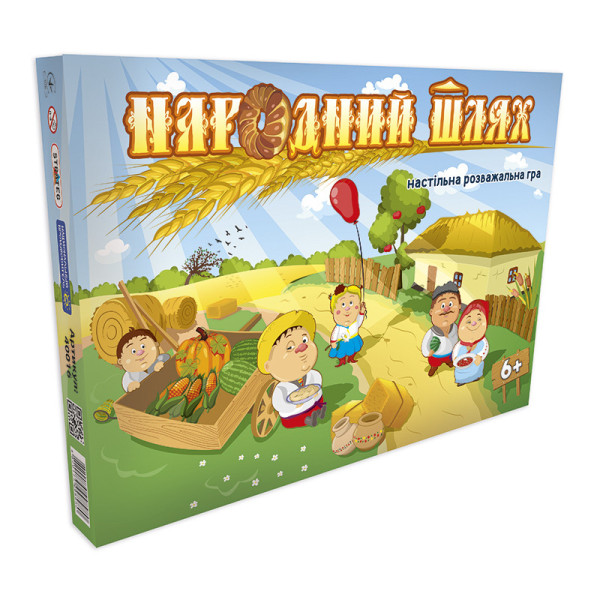 Настільна Гра-бродилка "Народний шлях" 40016 (укр.) Настільна Гра-бродилка "Народний шлях" 40016 (укр.)