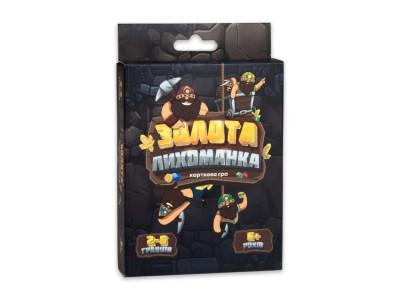 Карткова гра "Золота Лихоманка" 30396 українською мовою Карткова гра "Золота Лихоманка" 30396 українською мовою