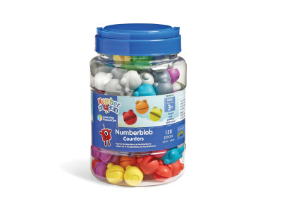Ігровий набір для навчання рахунку "Веселі жаби Numberblobs" Learning Resources HM94490-UK 120 жабок Ігровий набір для навчання рахунку "Веселі жаби Numberblobs" Learning Resources HM94490-UK 120 жабок