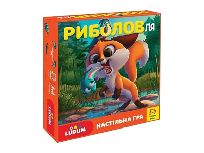 Дитяча настільна гра "Риболовля" LD1049-54 українська мова Ludum