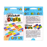 Розважальна настільна гра "Brainbow CUBES" G-BRC-01-01 45 карт