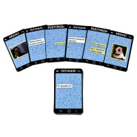 Карткова гра "Спишемось?" 30835 55 карток інструкція