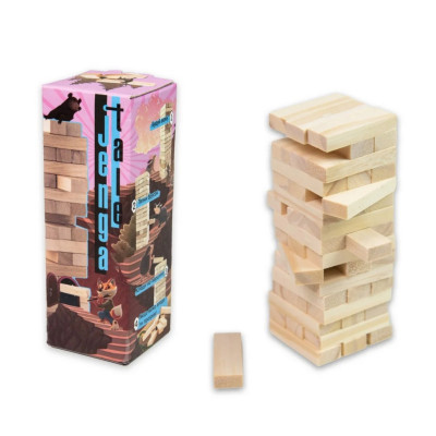 Настільна гра "Jenga Tale" 30966 48 брусків українською мовою