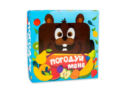 Настільна гра "Погодуй мене - бобер" 30378 інструкція 20 фішок рулетка